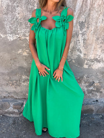 Jade | Maxi Zomerjurk Dames Wijd