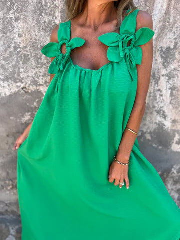Jade | Maxi Zomerjurk Dames Wijd