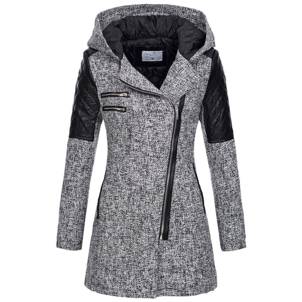 Wendy - Stijlvolle Getailleerde Capuchon Winterjas