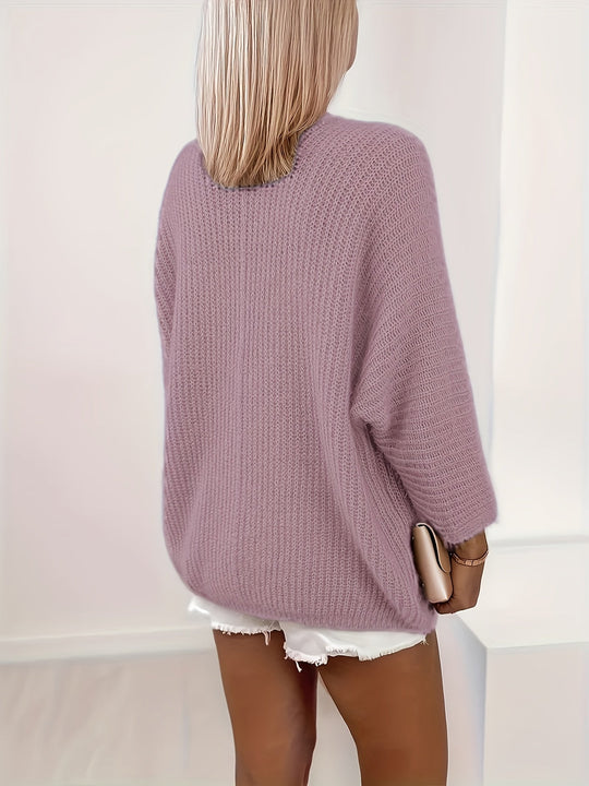 Danielle - Elegant Oversized Grofgebreid Vest