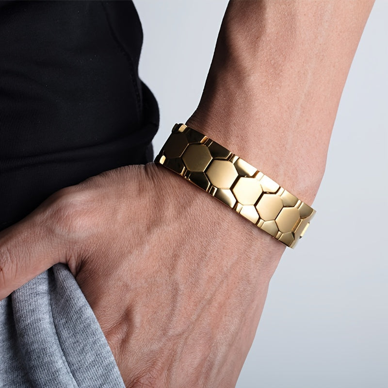 Oliver - Armband Titanium Stijlvol Heren