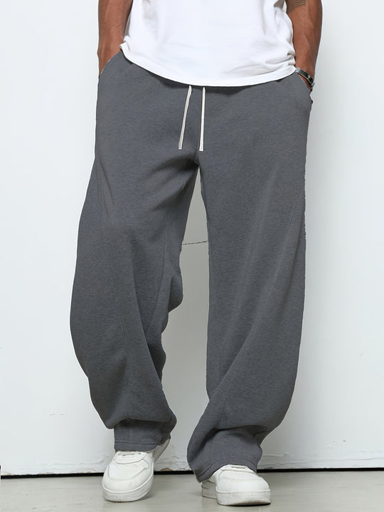 Michael - Casual Wijde Katoenen Joggingbroek