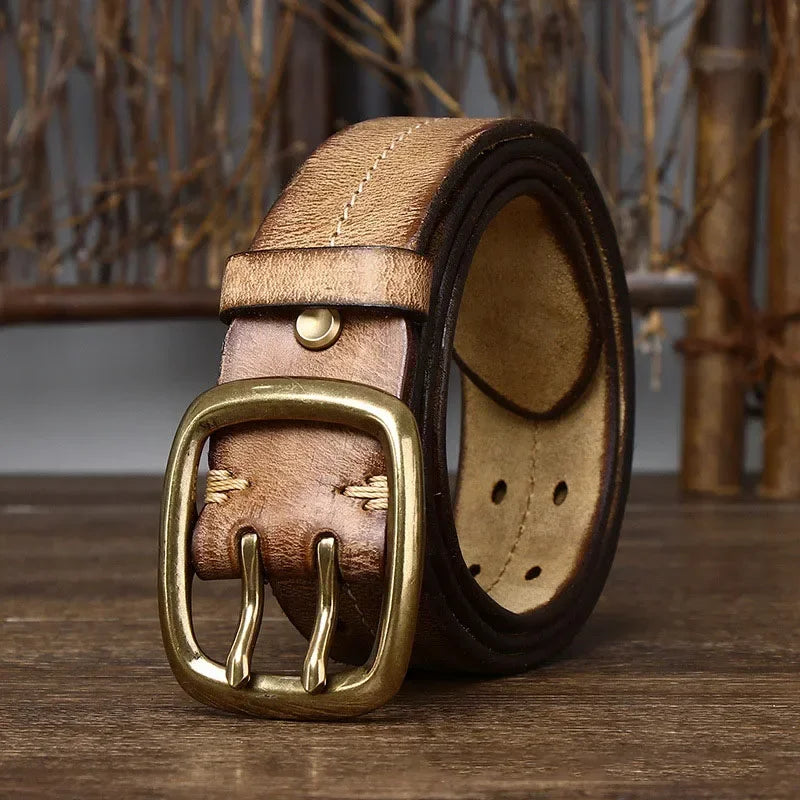 Manuel - Klassieke Leren Riem Heren
