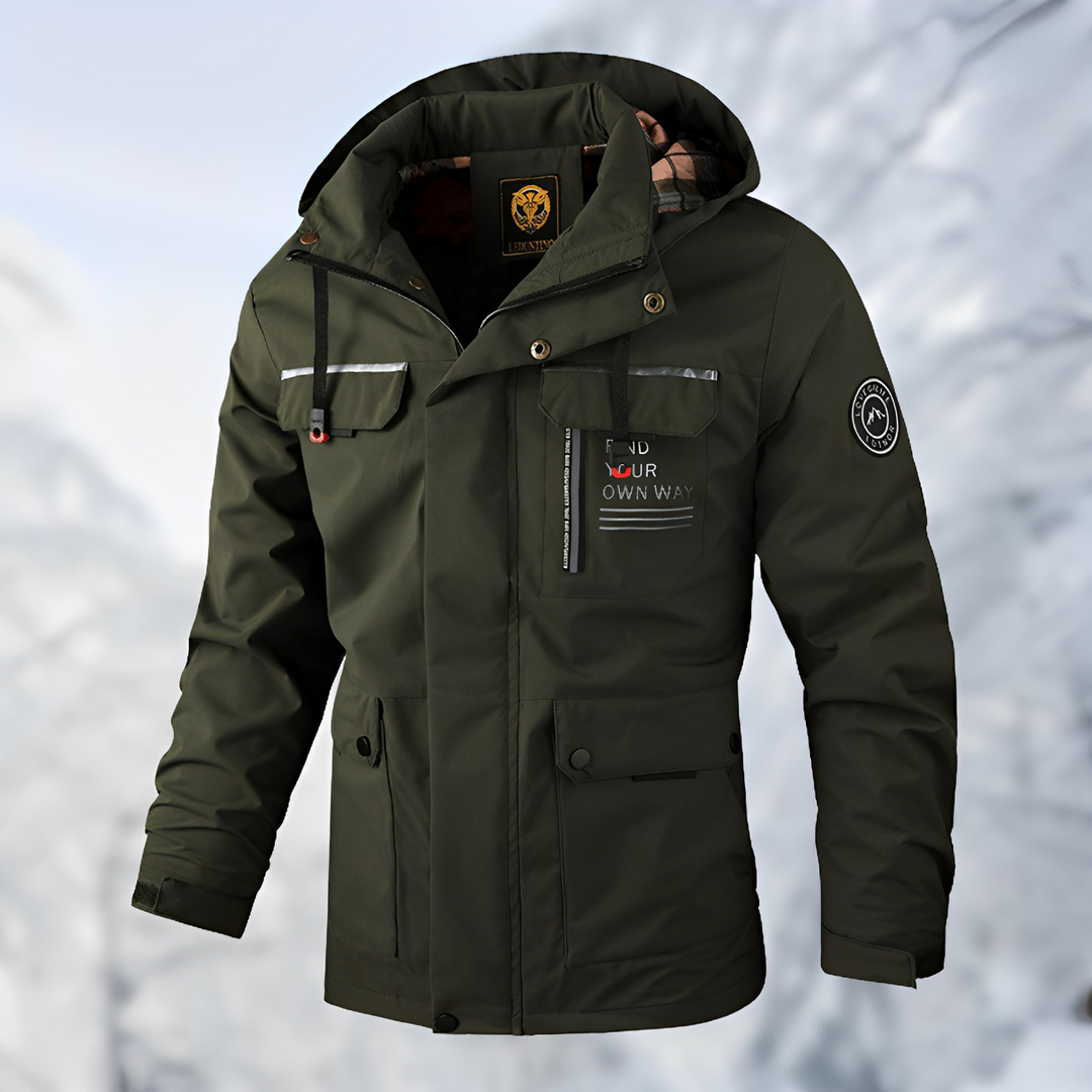 Alessandro - Casual Waterdichte Gewatteerde Winterjas