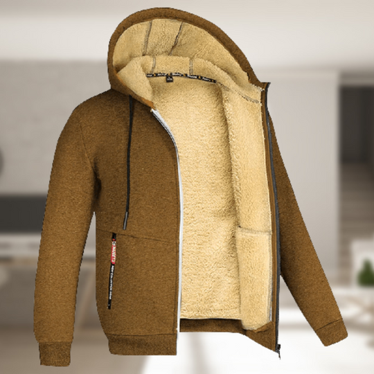 Raffaele - Stijlvolle Gevoerde Teddy Winterjas