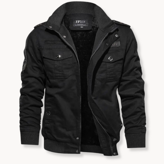 Federico - Casual Teddy Gevoerde Winterjas