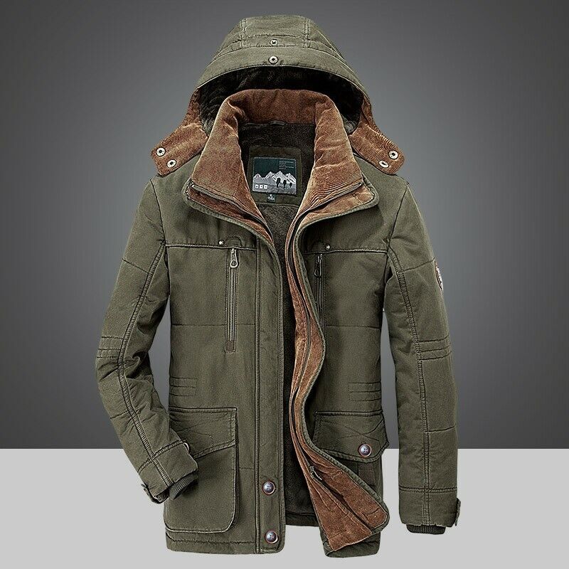 Victor - Stijlvolle Gevoerde Parka Winterjas