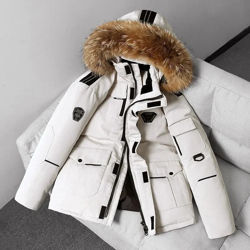 Matteo - Stijlvolle Gewatteerde Parka Winterjas