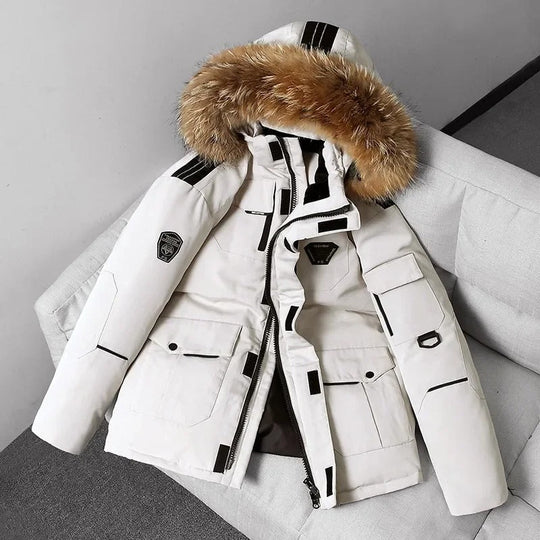 Matteo - Stijlvolle Gewatteerde Parka Winterjas