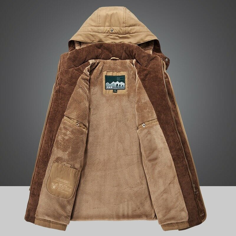 Victor - Stijlvolle Gevoerde Parka Winterjas