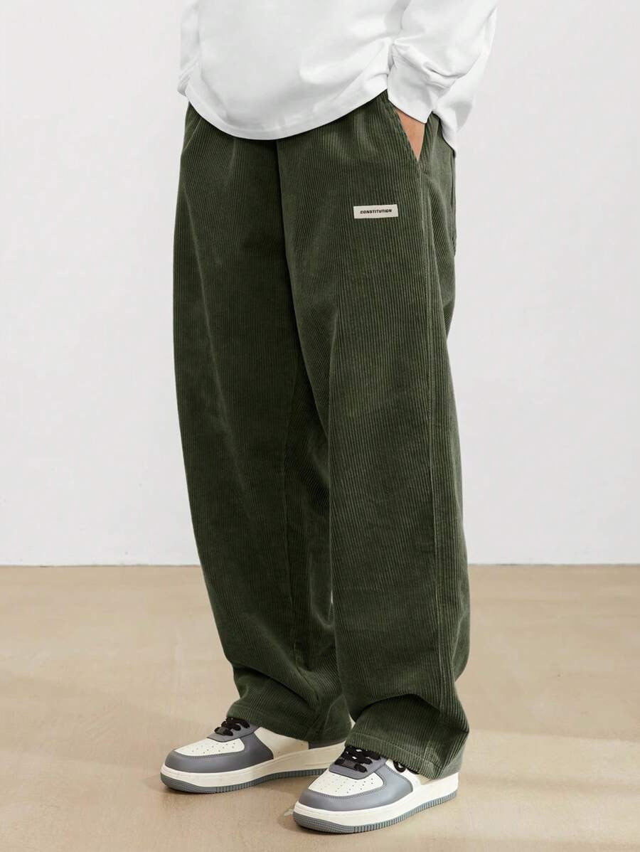 George - Stijlvolle Wijde Corduroy Broek
