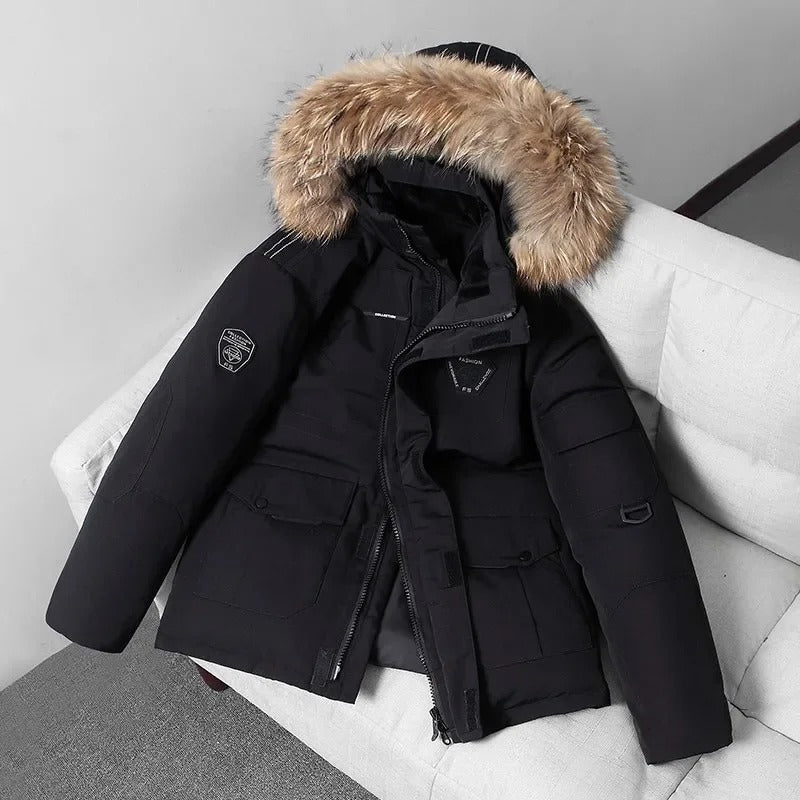Matteo - Stijlvolle Gewatteerde Parka Winterjas