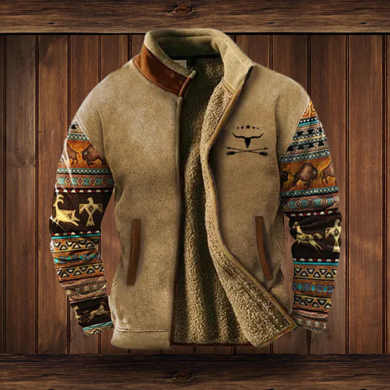 Julian - Stijlvolle Vintage Teddy Winterjas
