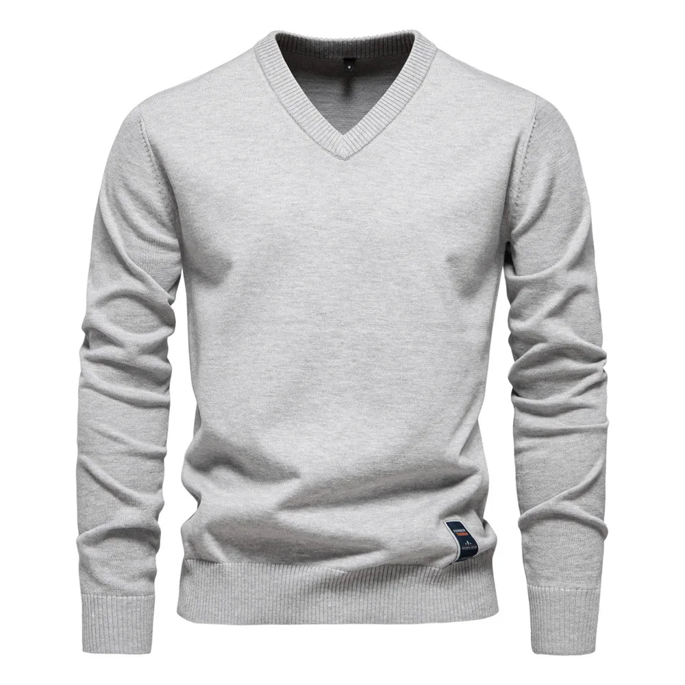 Henry - Trui V-hals Elegant Heren