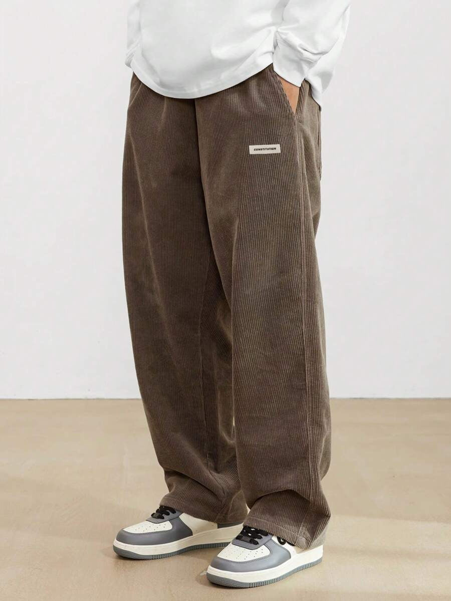 George - Stijlvolle Wijde Corduroy Broek