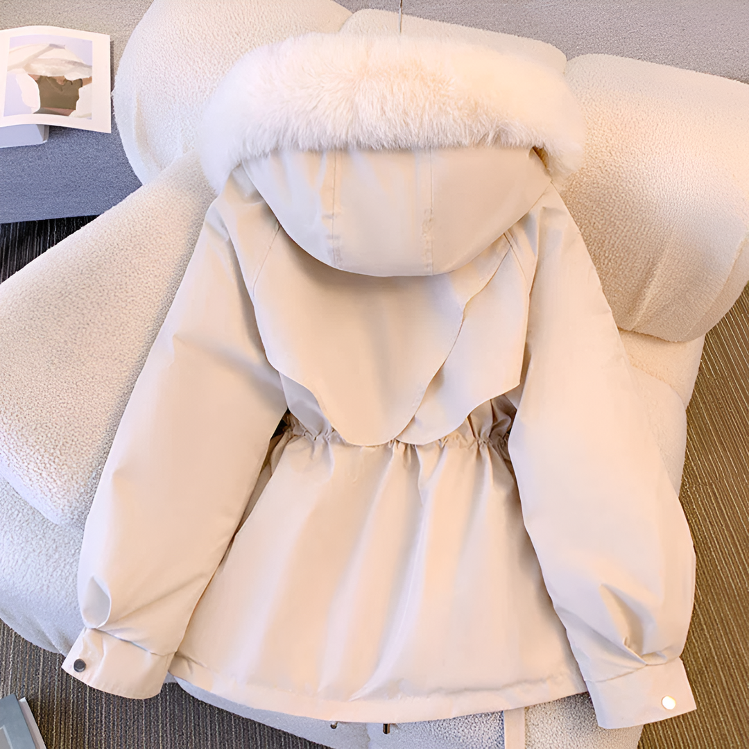 Victoria - Elegante Faux Fur Capuchon Winterjas