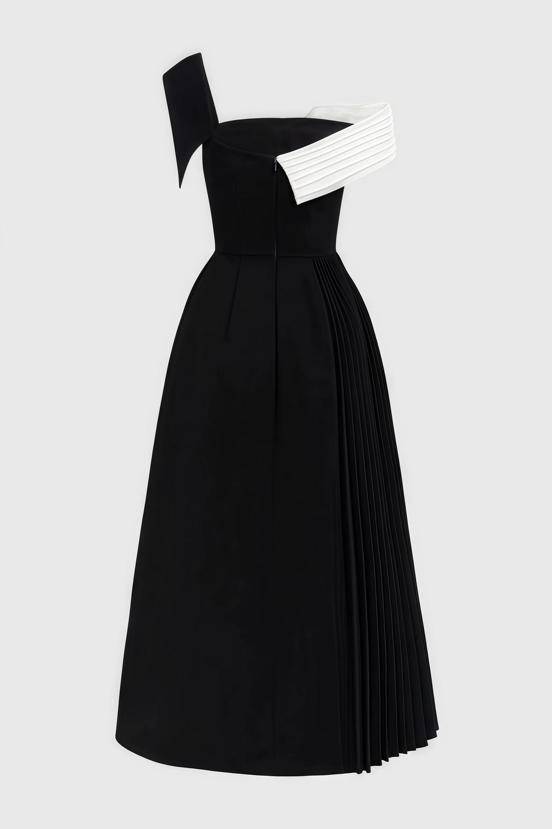 Midi Jurk Dames Elegant One Shoulder - Grace