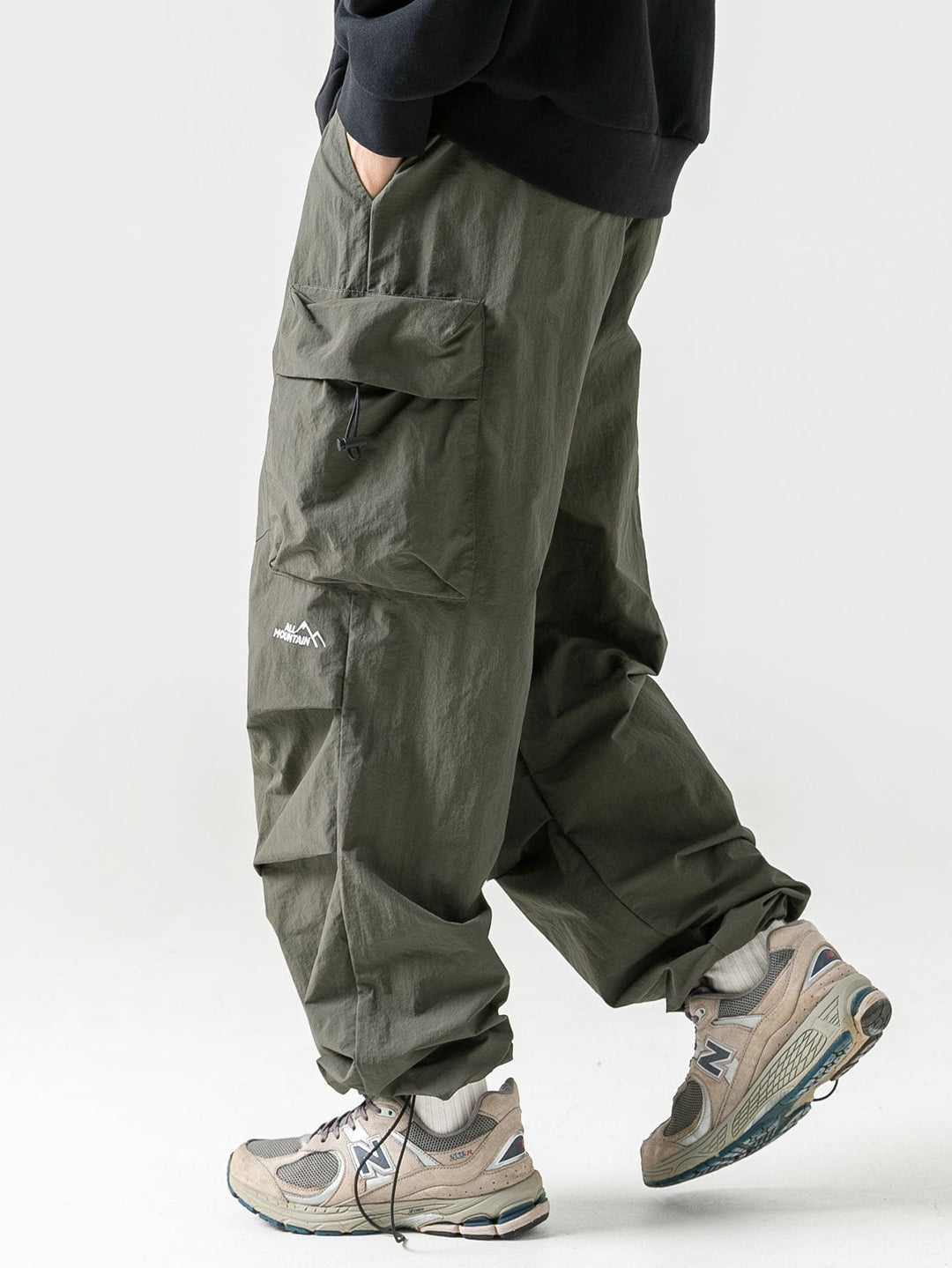 Edward - Casual Wijde Cargo Broek
