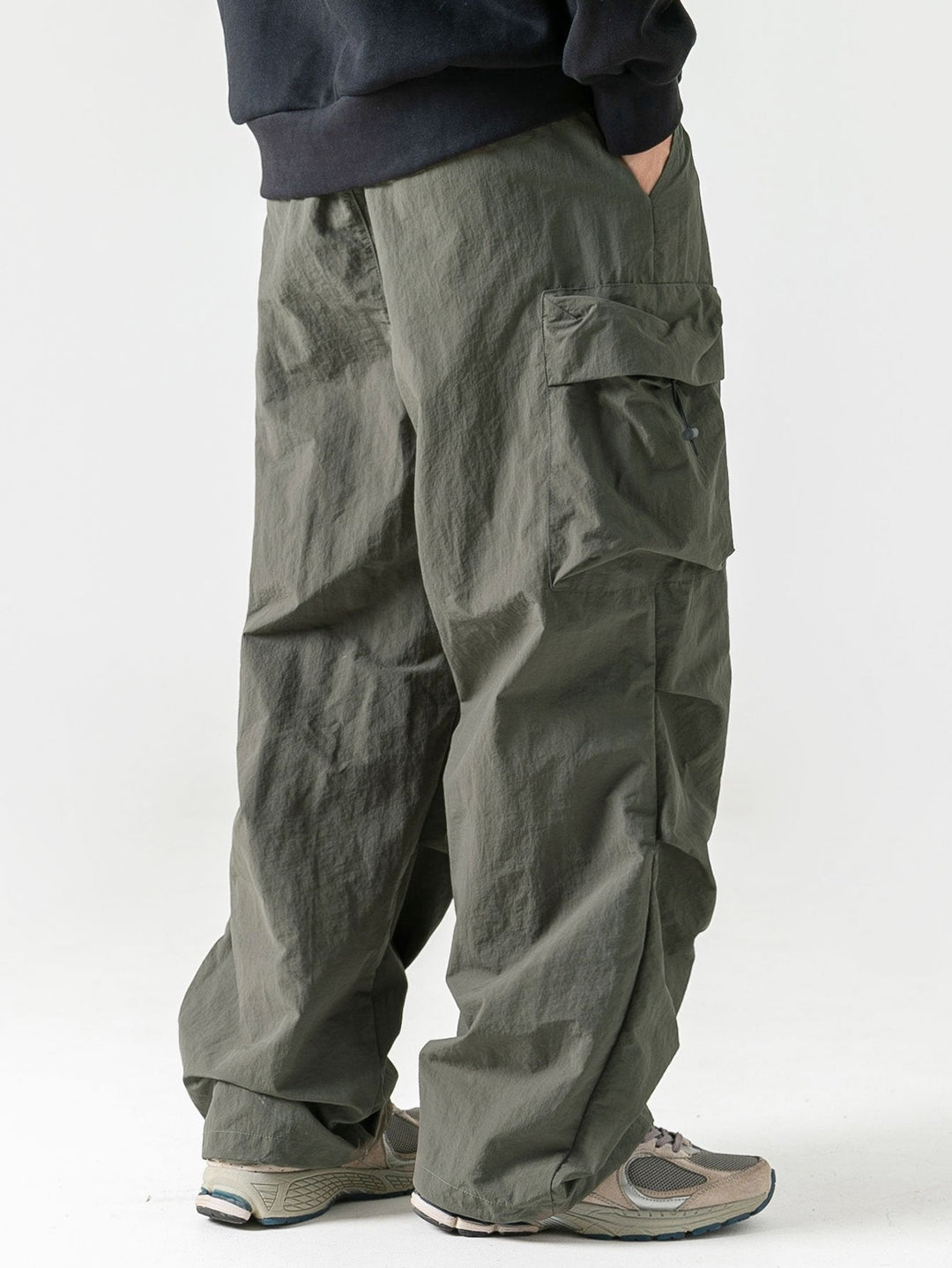 Edward - Casual Wijde Cargo Broek