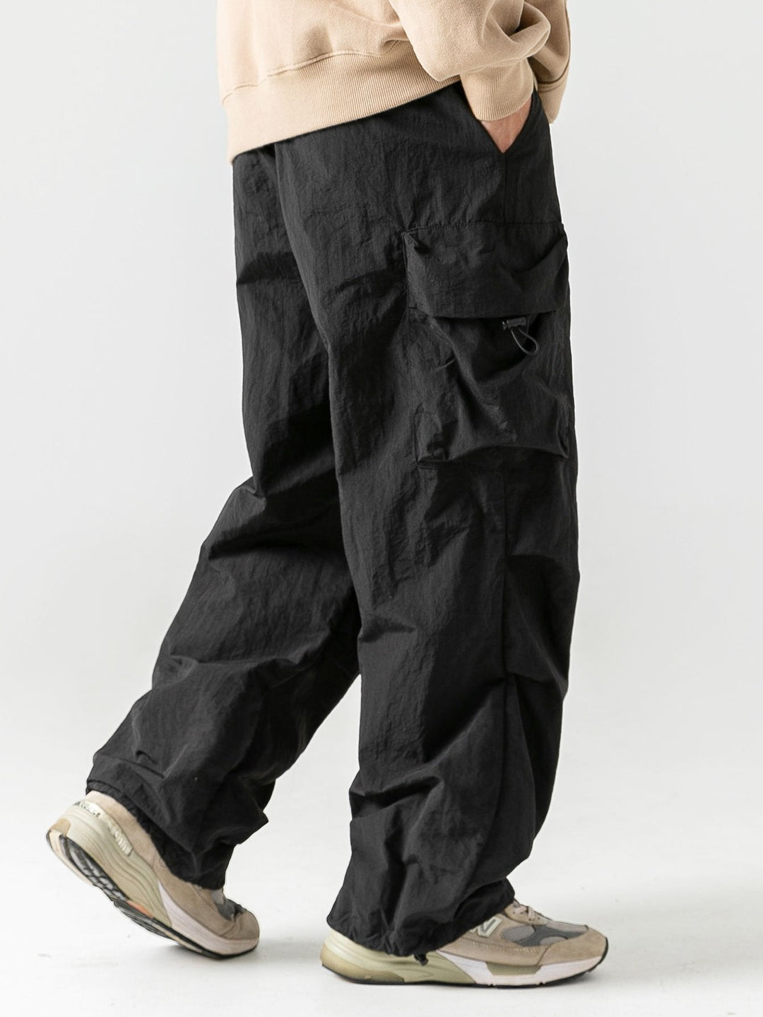 Edward - Casual Wijde Cargo Broek