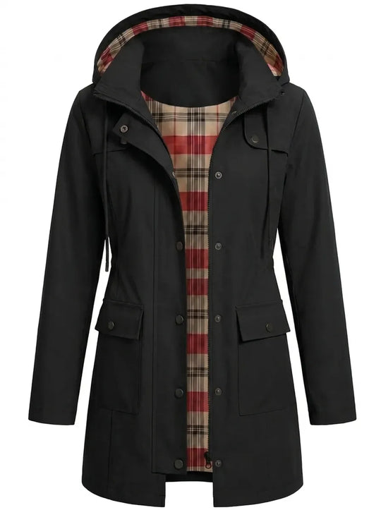 Caroline - Stijlvolle Waterdichte Capuchon Parka
