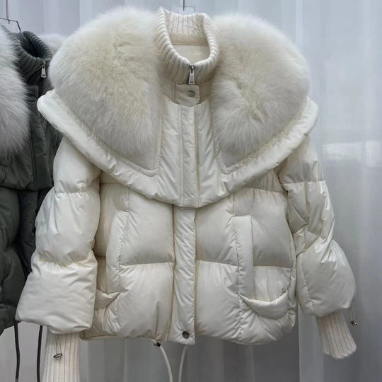 Nadine - Elegante Gewatteerde Winterjas