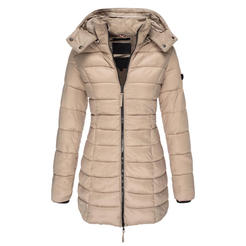 Susan - Elegante Lange Gewatteerde Winterjas