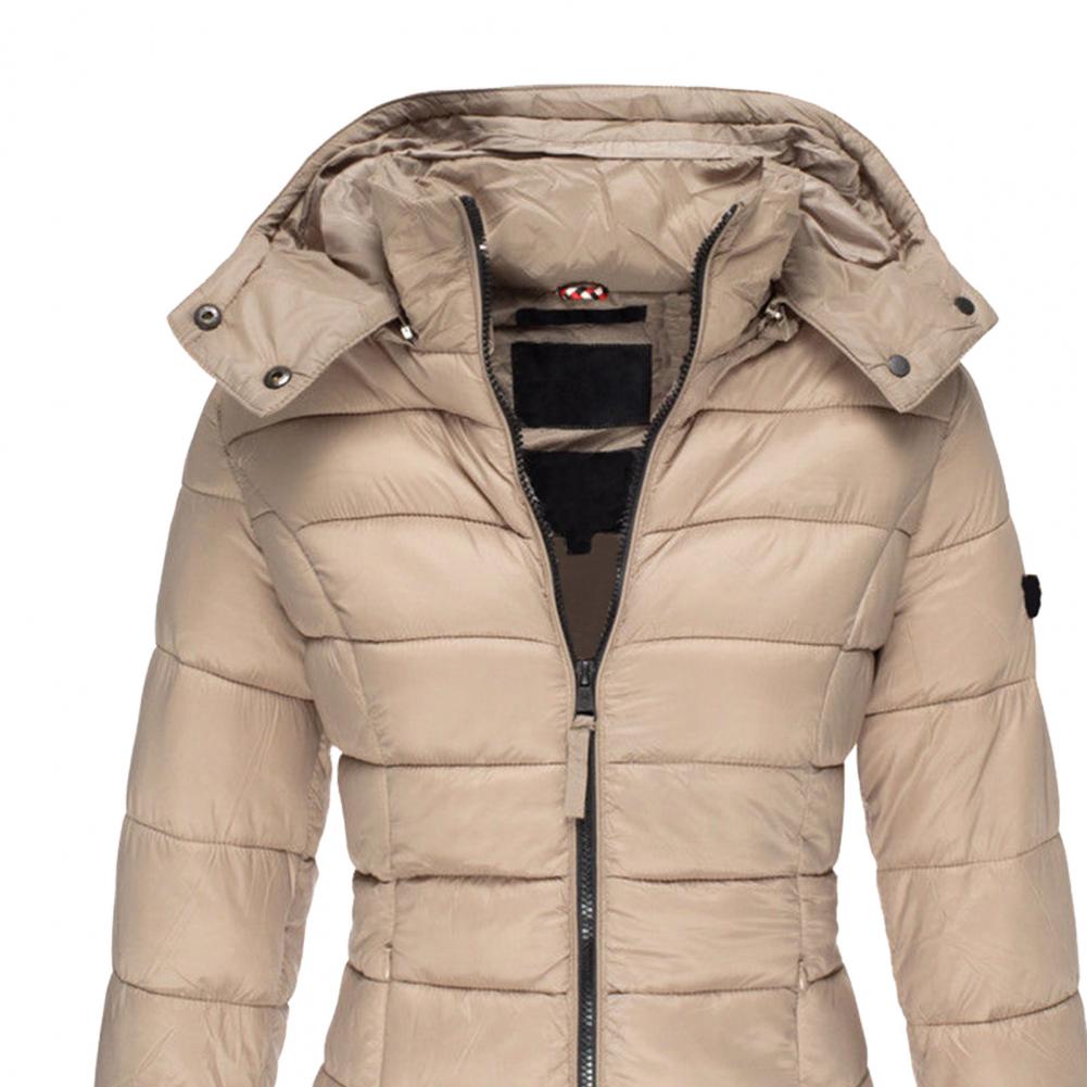 Susan - Elegante Lange Gewatteerde Winterjas
