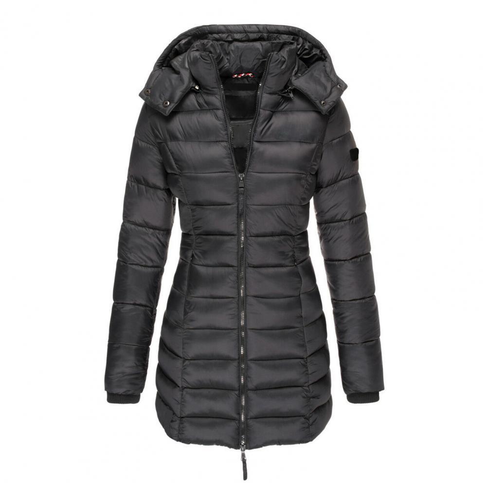 Susan - Elegante Lange Gewatteerde Winterjas