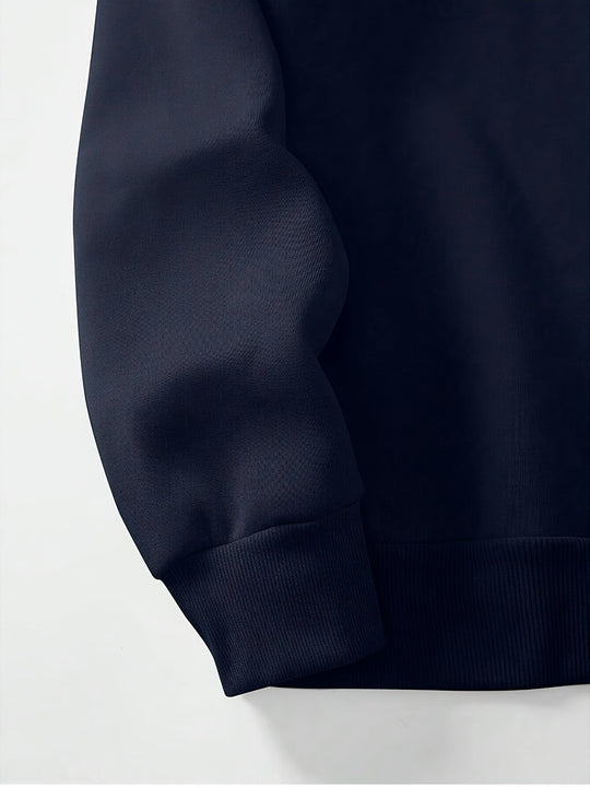 Francesco - Stijlvolle Oversized Kwart Rits Trui
