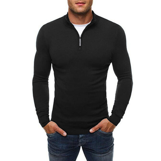 Victor - Elegante Gebreide Rits Coltrui