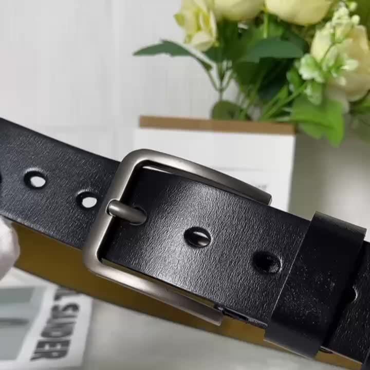 Alberto - Klassieke Leren Riem Heren
