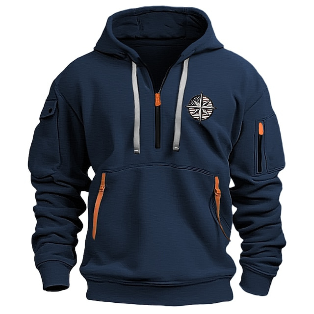 Nathan - Stijlvolle Fleece Capuchon Hoodie