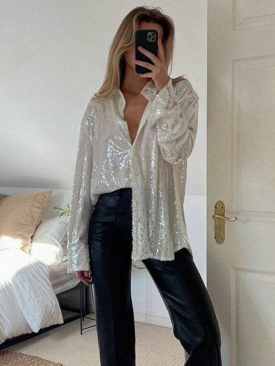 Lisa - Luxe Glitter Blouse