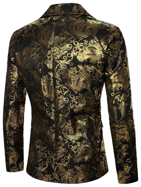 Giulio | Stijlvolle Feestelijke Paisley Blazer