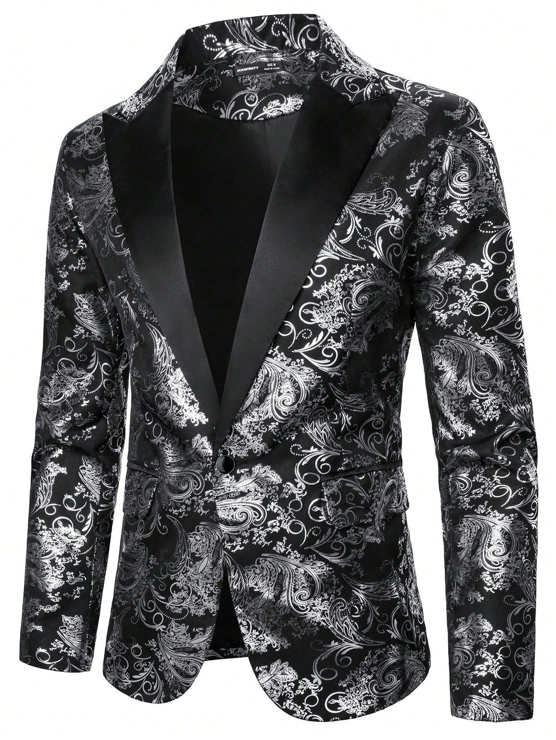 Giulio | Stijlvolle Feestelijke Paisley Blazer