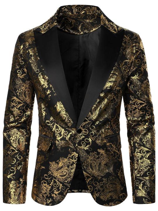 Giulio | Stijlvolle Feestelijke Paisley Blazer