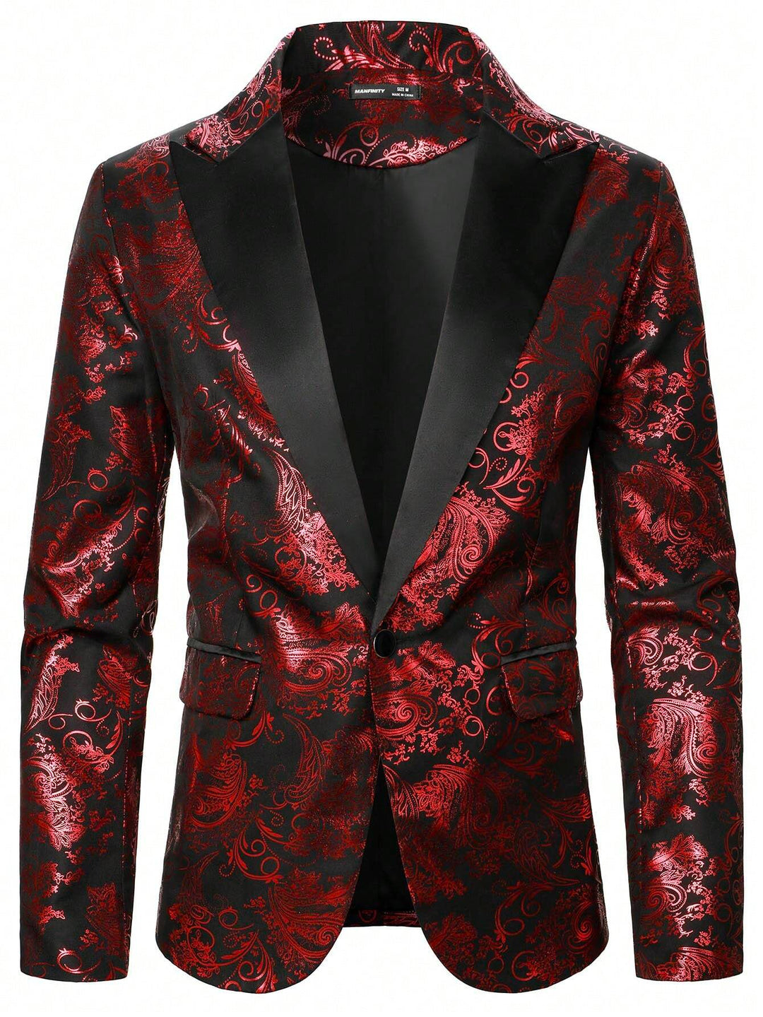 Giulio | Stijlvolle Feestelijke Paisley Blazer