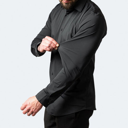 James | Stijlvol Slim Fit Stretch Overhemd