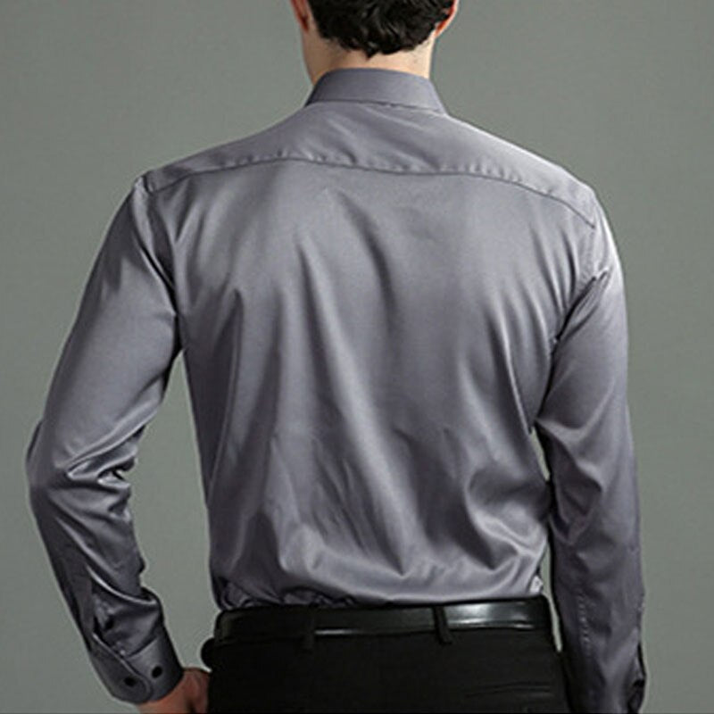 James | Stijlvol Slim Fit Stretch Overhemd