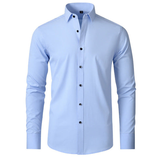 James | Stijlvol Slim Fit Stretch Overhemd