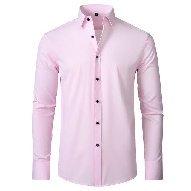 James | Stijlvol Slim Fit Stretch Overhemd