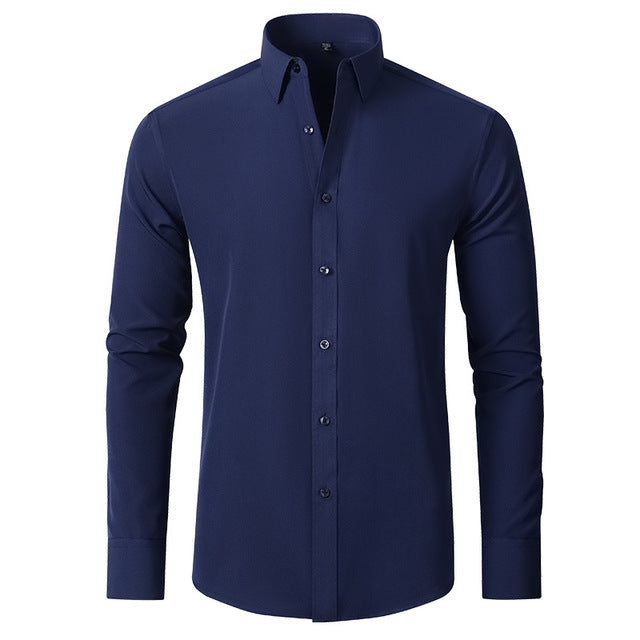 James | Stijlvol Slim Fit Stretch Overhemd