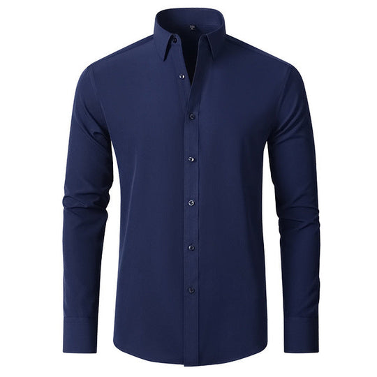 James | Stijlvol Slim Fit Stretch Overhemd