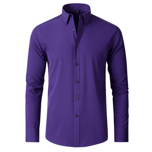 James | Stijlvol Slim Fit Stretch Overhemd