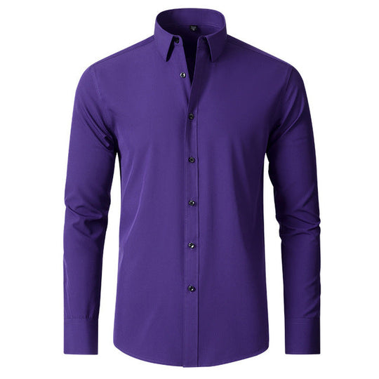 James | Stijlvol Slim Fit Stretch Overhemd