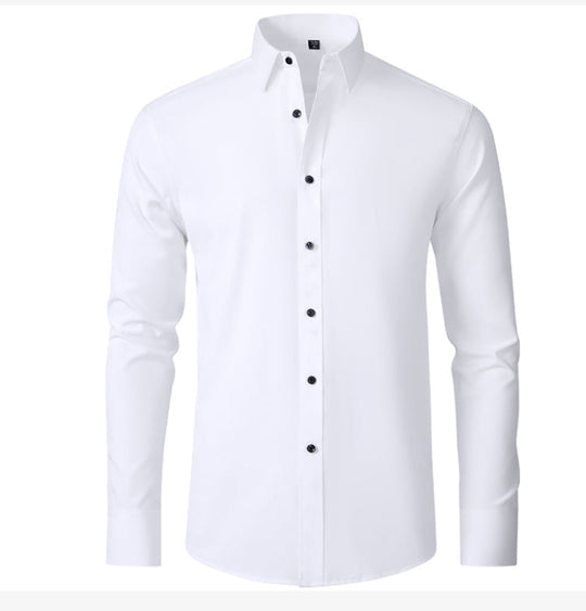 James | Stijlvol Slim Fit Stretch Overhemd