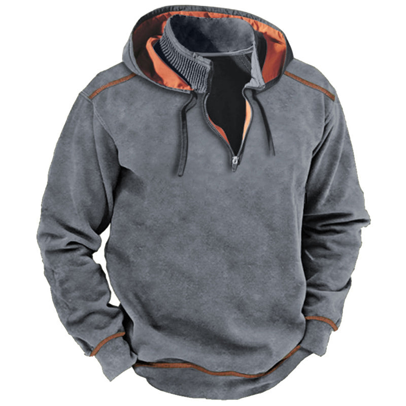 Heren Trui Met Capuchon Thermisch Warm Isolerend