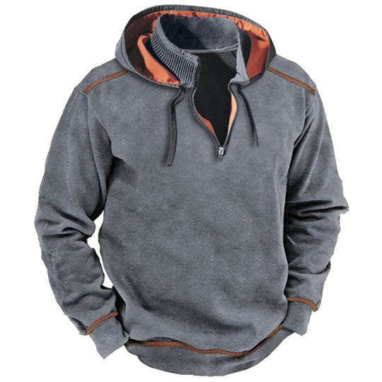 Heren Trui Met Capuchon Thermisch Warm Isolerend