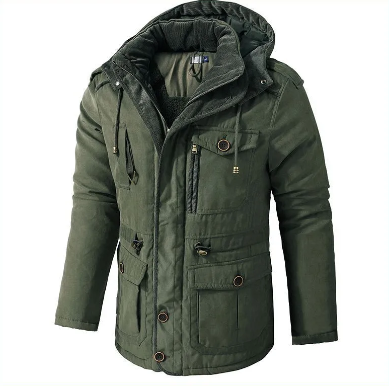 Fabio | Klassieke Warme Gevoerde Parka